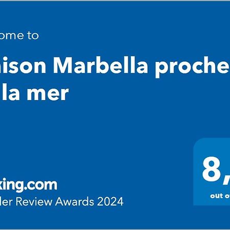 Maison Marbella Proche De La Mer Экстерьер фото